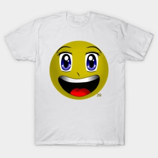 Anime Smiley - Honest Emojis T-Shirt